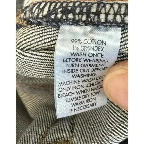 Ann Taylor Women's Petite 28/6 Original Boot Cut Mid Rise Distressed Faded Denim - Picture 8 of 9